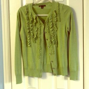 Banana Republic Pretty Green Cardigan